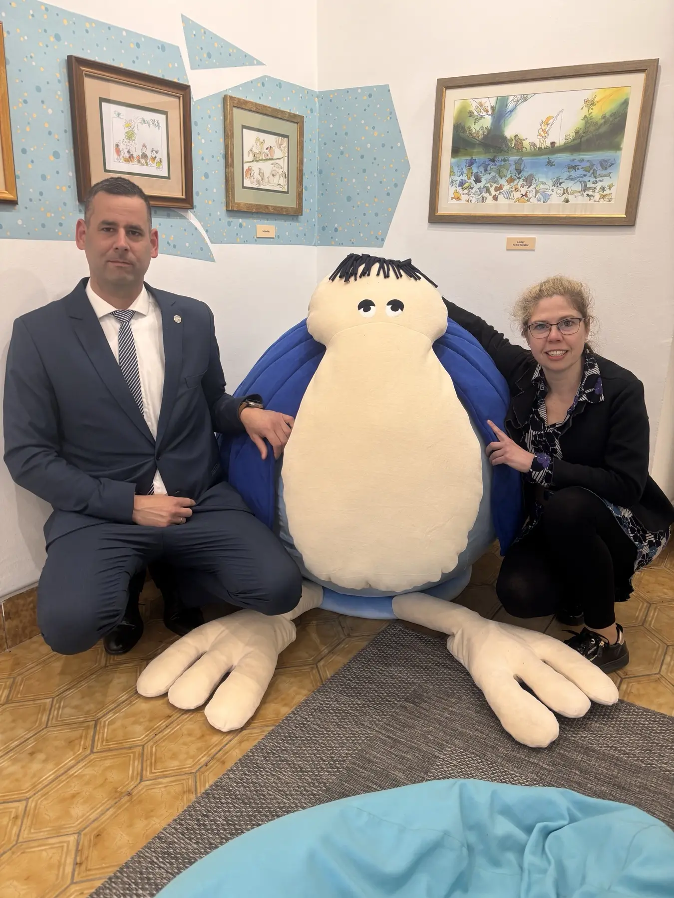 Vác új lakója: Gombóc Artúr