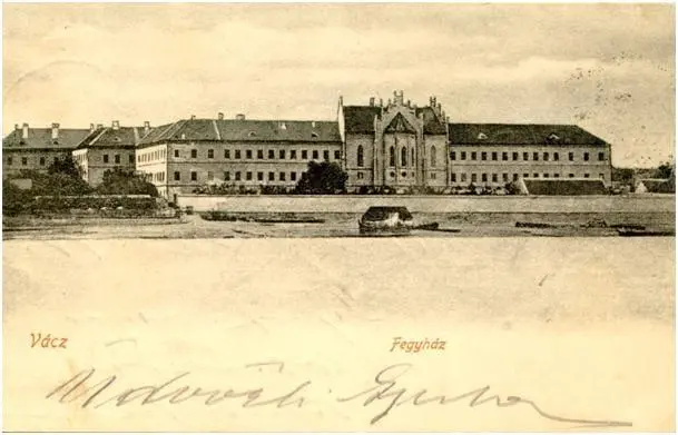 Ezen a képen a börtön látható 1890-ben