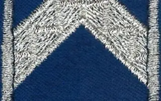 Rendőrségi karlap - Őrmester (12M) 1