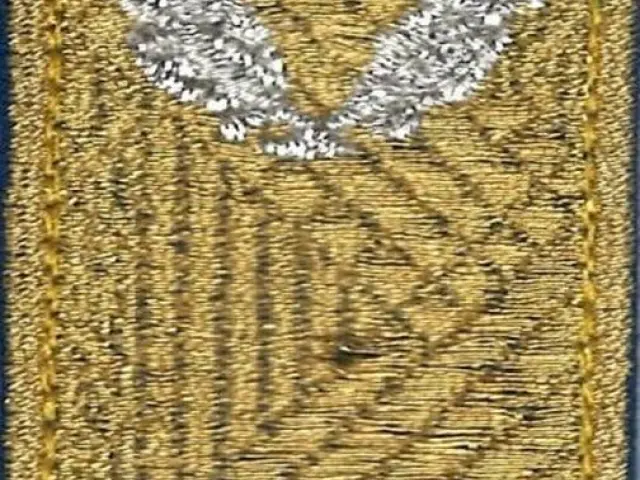 Rendőrségi karlap - Vezérőrnagy (12M)