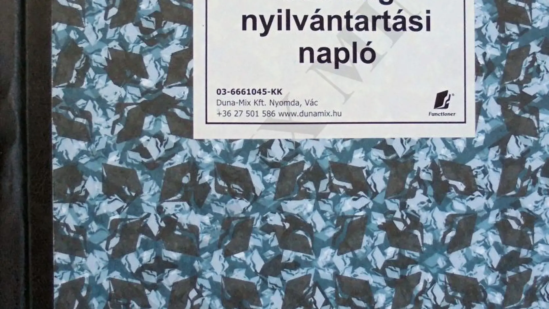 Csomag nyilvántartási napló