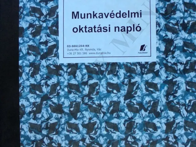 Munkavédelmi oktatási napló