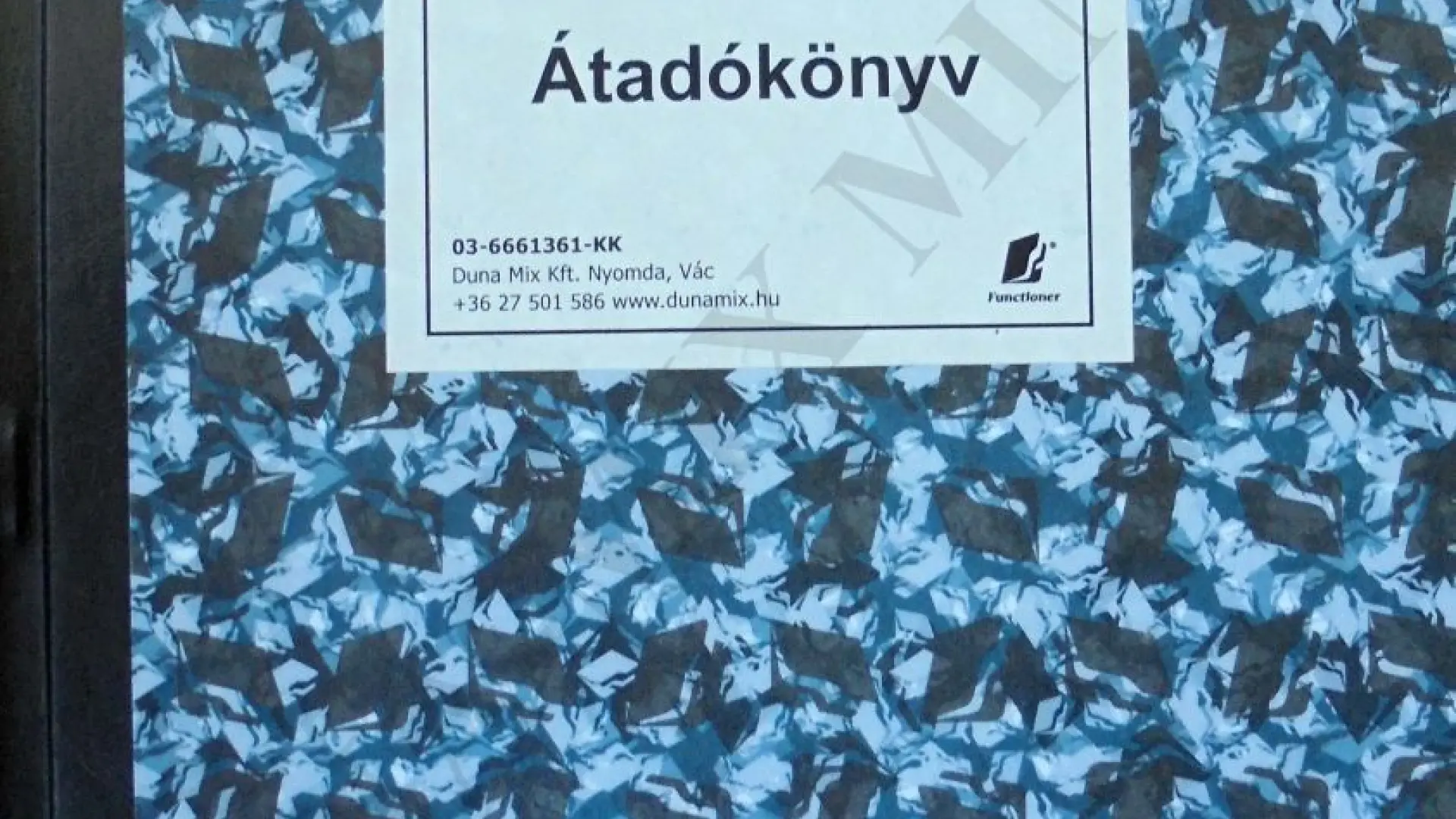 Átadókönyv