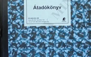 Átadókönyv 1