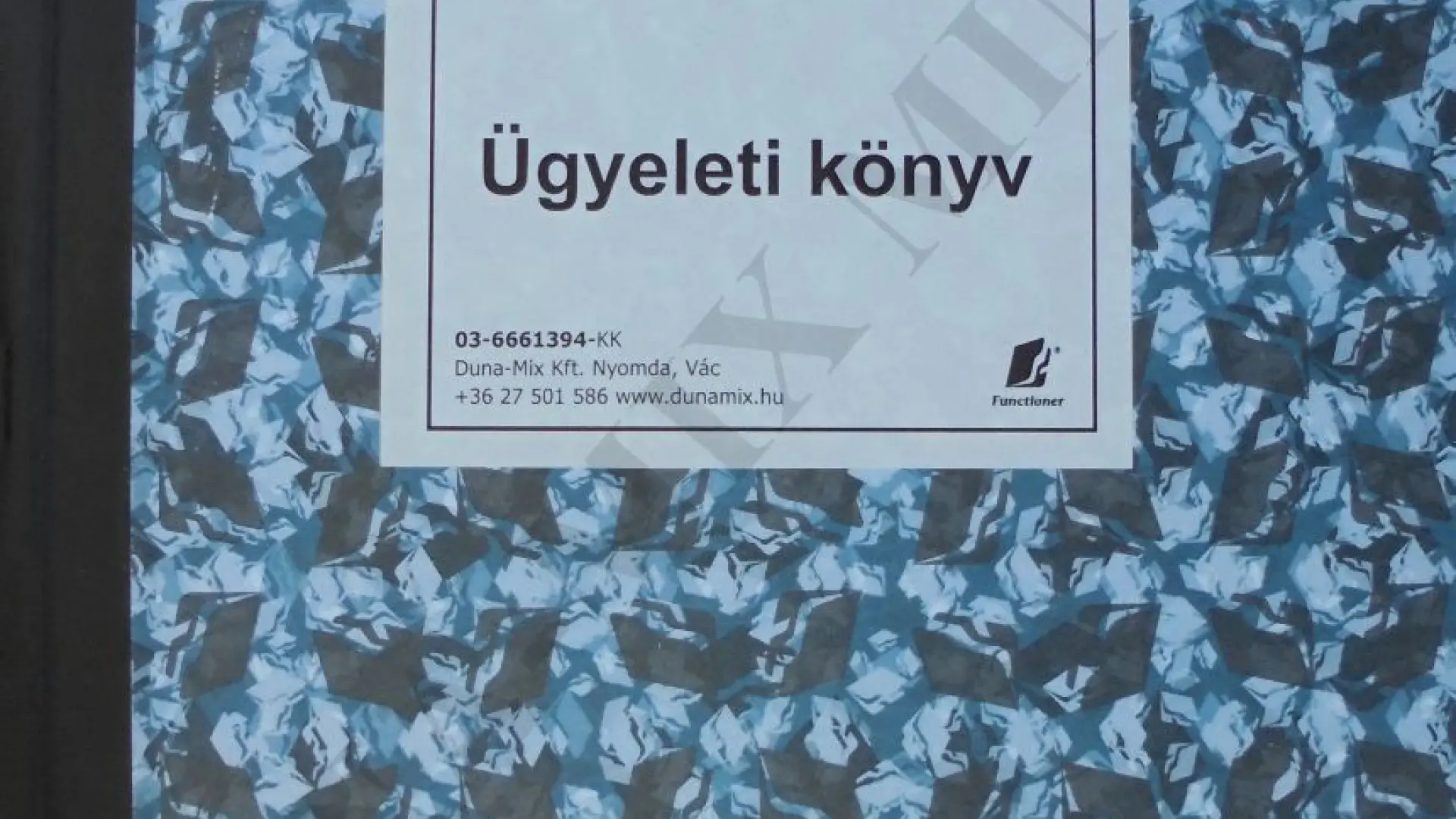 Ügyeleti könyv