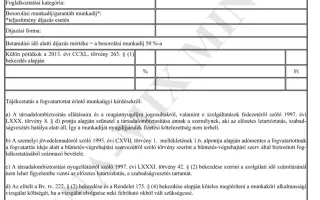 10. sz. függ. Tájékoztató a besorolásról és a munkadíjról 1