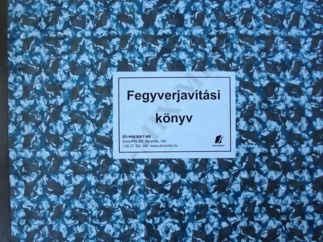 Fegyverjavítási könyv