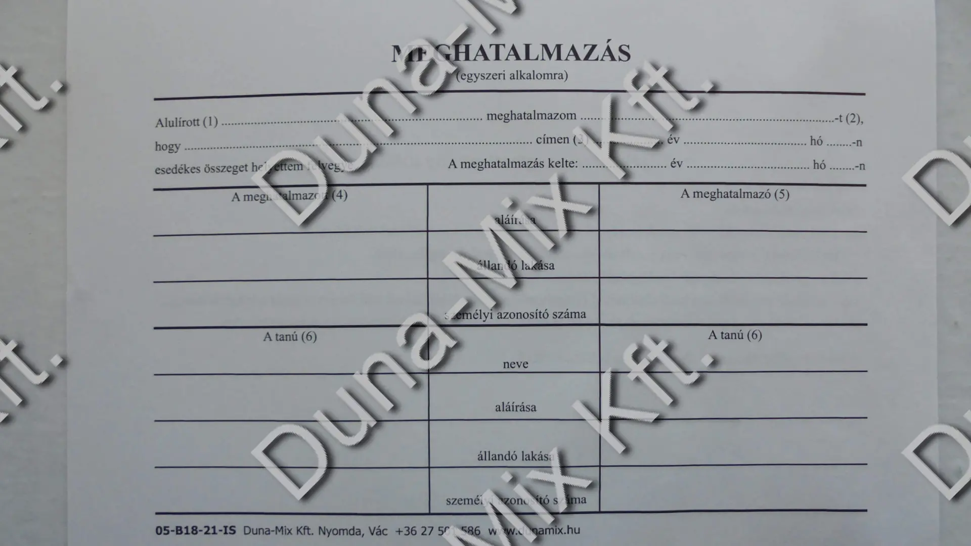 Meghatalmazás