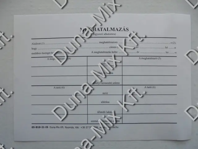 Meghatalmazás