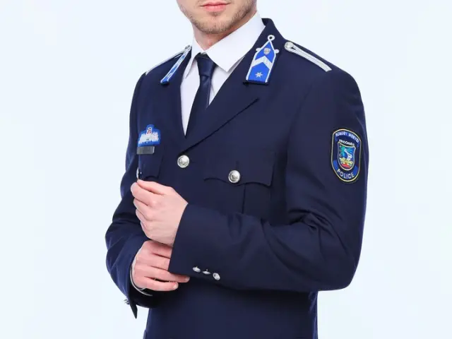 17M társasági zubbony, sötétkék, szerelve [R, BV, KV] - K188/56